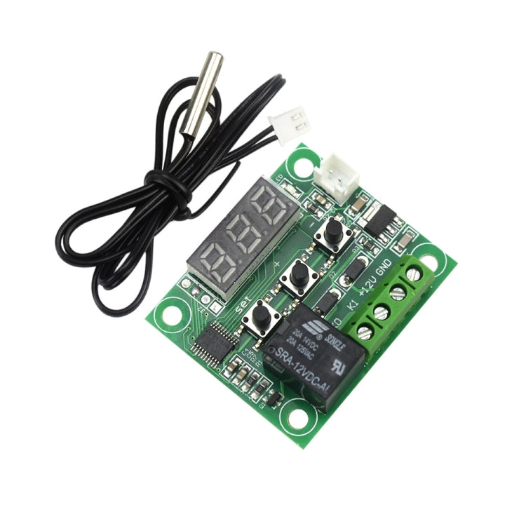 DC 12V W1209 Termostato digitale per temperatura fredda/calda Termometro Regolatore di temperatura Interruttore on/off -50-110C + W1209 Custodia in acrilico DC 12V W1209 Termostato digitale per temperatura fredda/calda Termometro Regolatore di temperatura Interruttore on/off -50-110C + W1209 Custodia in acrilico